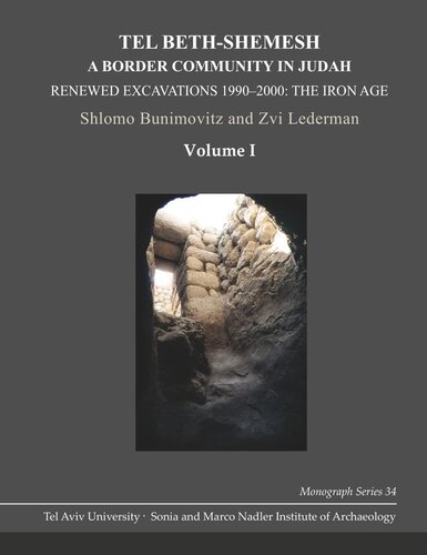 Tel Beth-Shemesh: A Border Community in Judah: Renewed Excavations 1990–2000: The Iron Age