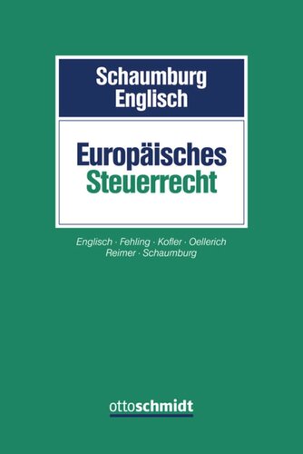 Europäisches Steuerrecht