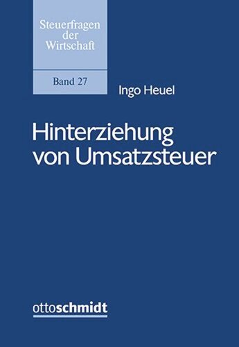 Hinterziehung von Umsatzsteuer