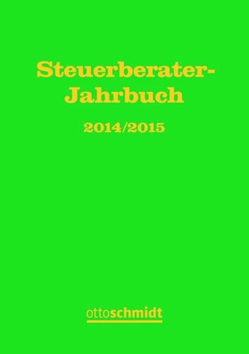 Steuerberater-Jahrbuch: Steuerberater-Jahrbuch 2014/2015