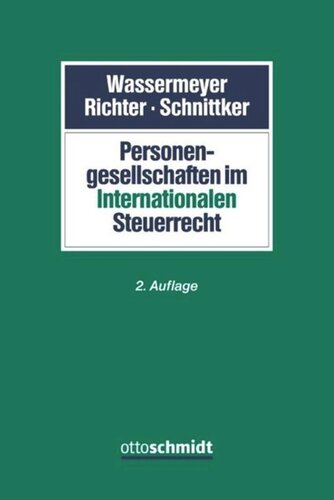 Personengesellschaften im Internationalen Steuerrecht