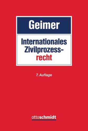 Internationales Zivilprozessrecht