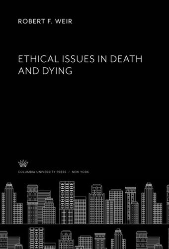 Ethical Issues in Death and Dying