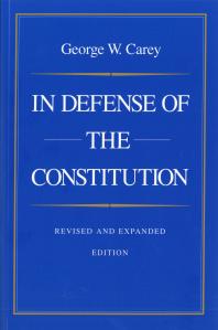 In Defense of the Constitution