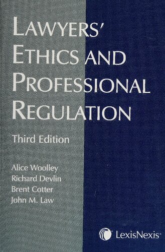 Lawyers' ethics and professional regulation