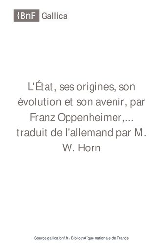 L’État: Ses Origines, Son Évolution et Son Avenir