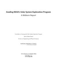 Grading NASA's Solar System Exploration Program: A Midterm Report