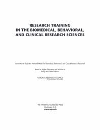 Research Training in the Biomedical, Behavioral, and Clinical Research Sciences