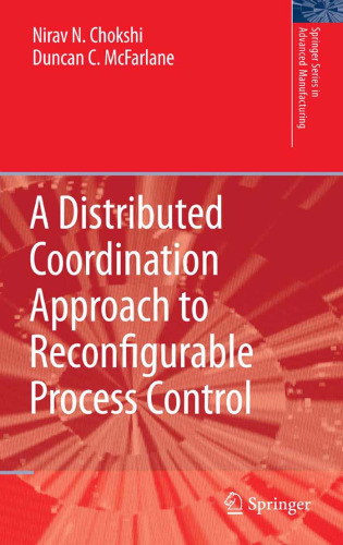 A Distributed Coordination Approach to Reconfigurable Process Control 