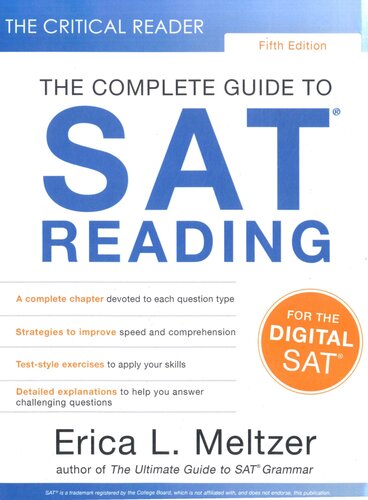 The Critical Reader, Fifth Edition: The Complete Guide to SAT Reading