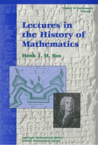 Lectures in the History of Mathematics