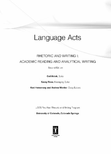 Language Acts