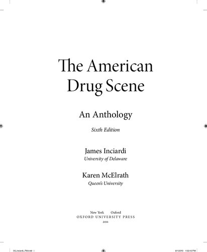  e American Drug Scene - An Anthology