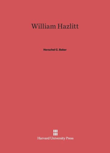 William Hazlitt