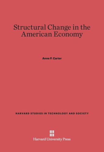 Structural Change in the American Economy