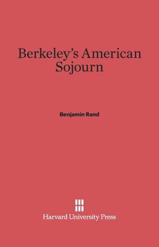 Berkeley's American Sojourn