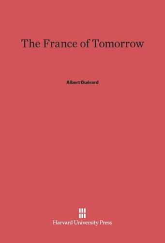 The France of Tomorrow