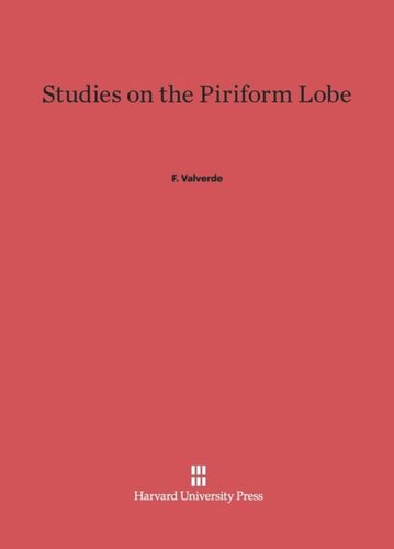 Studies on the Piriform Lobe