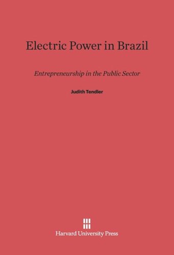 Electric Power in Brazil: Entrepreneurship in the Public Sector