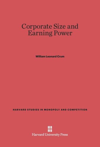 Corporate Size and Earning Power