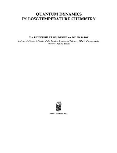 Quantum dynamics in low-temperature chemistry