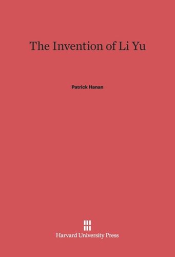 The Invention of Li Yu