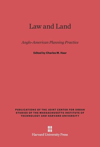 Law and Land: Anglo-American Planning Practice