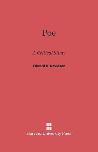 Poe: A Critical Study