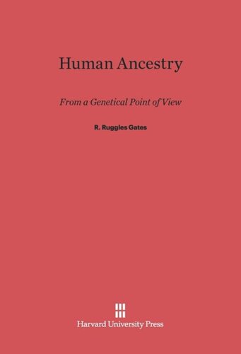 Human Ancestry from a Genetical Point of View: From a Genetical Point of View