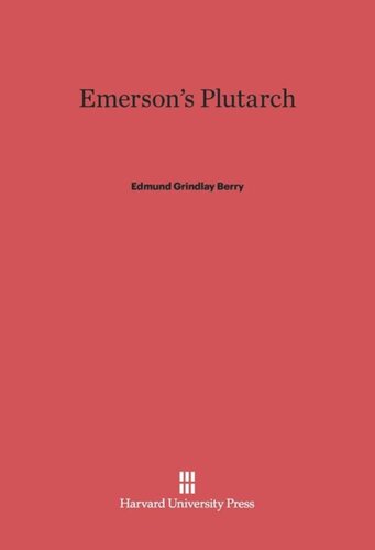 Emerson’s Plutarch