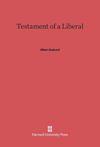 Testament of a Liberal