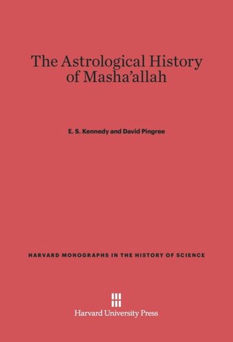 The Astrological History of Masha'allah