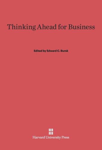 Thinking Ahead for Business