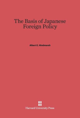 The Basis of Japanese Foreign Policy