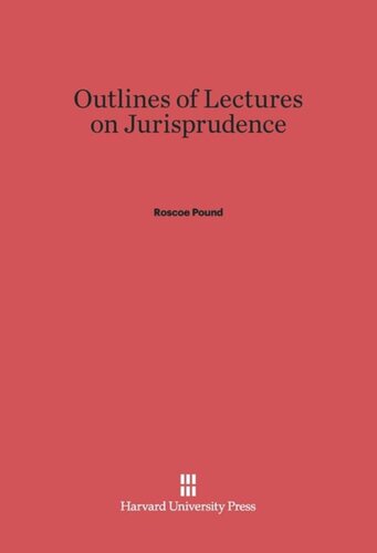 Outlines of Lectures on Jurisprudence: Fifth edition