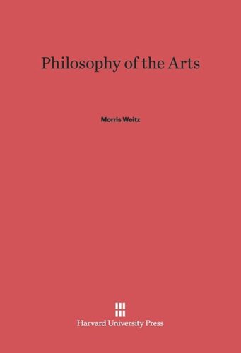 Philosophy of the Arts