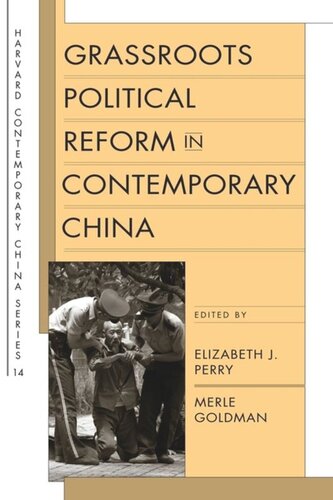 Grassroots Political Reform in Contemporary China