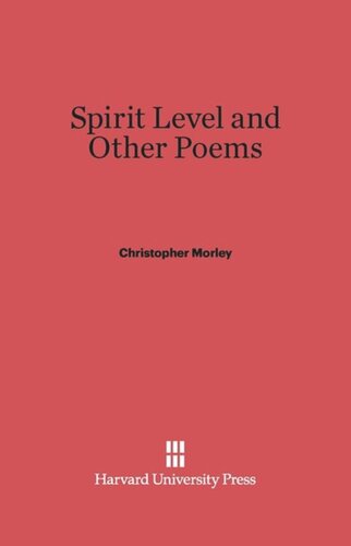 Spirit Level and Other Poems