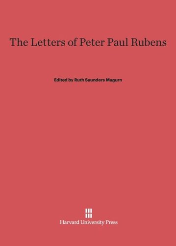 The Letters of Peter Paul Rubens