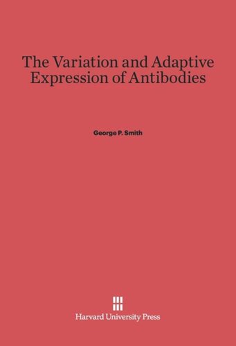 The Variation and Adaptive Expression of Antibodies