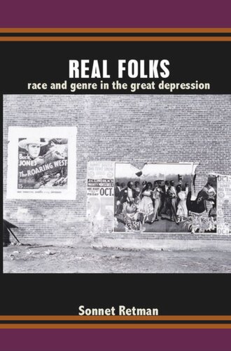 Real Folks: Race and Genre in the Great Depression