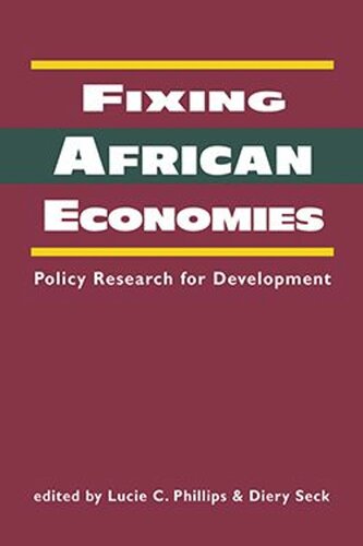 Fixing African Economies: Policy Research for Development