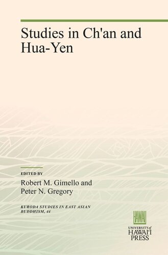 Studies in Ch'an and Hua-Yen