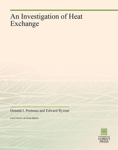 An Investigation of Heat Exchange