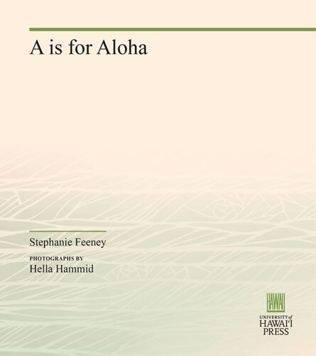 A is for Aloha