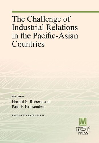 The Challenge of Industrial Relations in the Pacific-Asian Countries