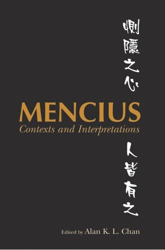 Mencius: Contexts and Interpretations