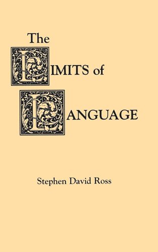 The Limits of Language