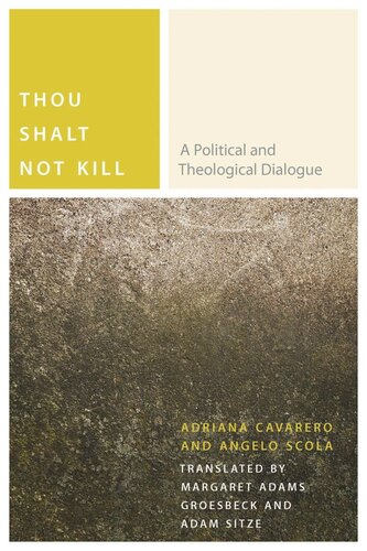 Thou Shalt Not Kill: A Political and Theological Dialogue