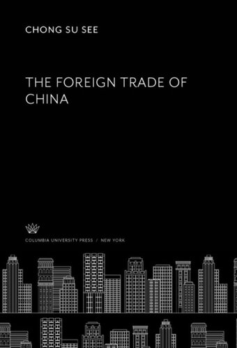 The Foreign Trade of China